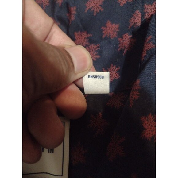 Rowm Big Men’s Blue Red Long Sleeve Casual Floral Shirt Size 2XB New MSRP $59 - Picture 10 of 14